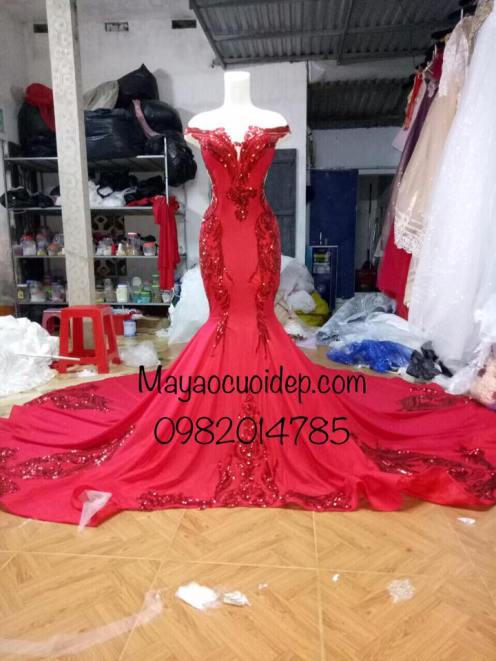 Thời trang nữ: May váy cưới đẹp ở Gò Vấp 22141065_1941947769377970_7543078437194876070_n